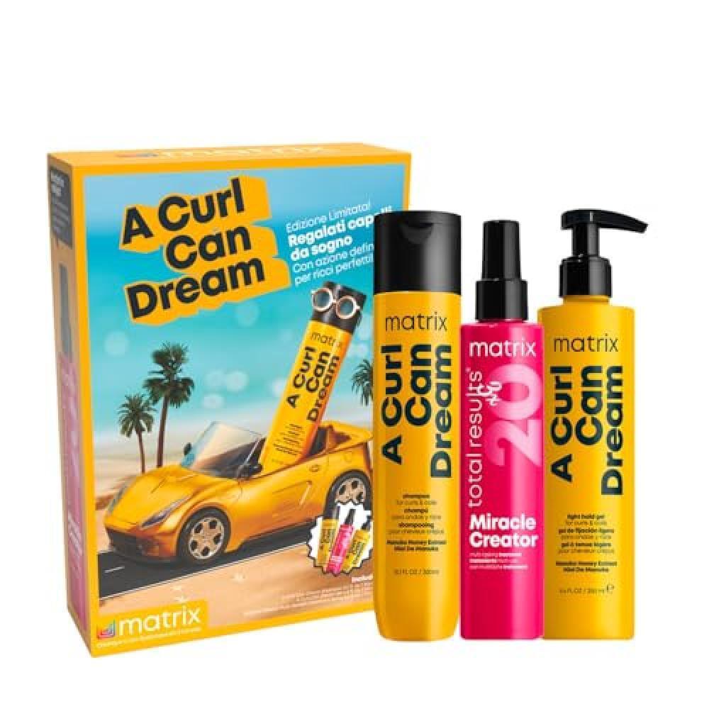 Matrix | Cofanetto Natale A Curl Can Dream + Miracle Creator per capelli ricci e