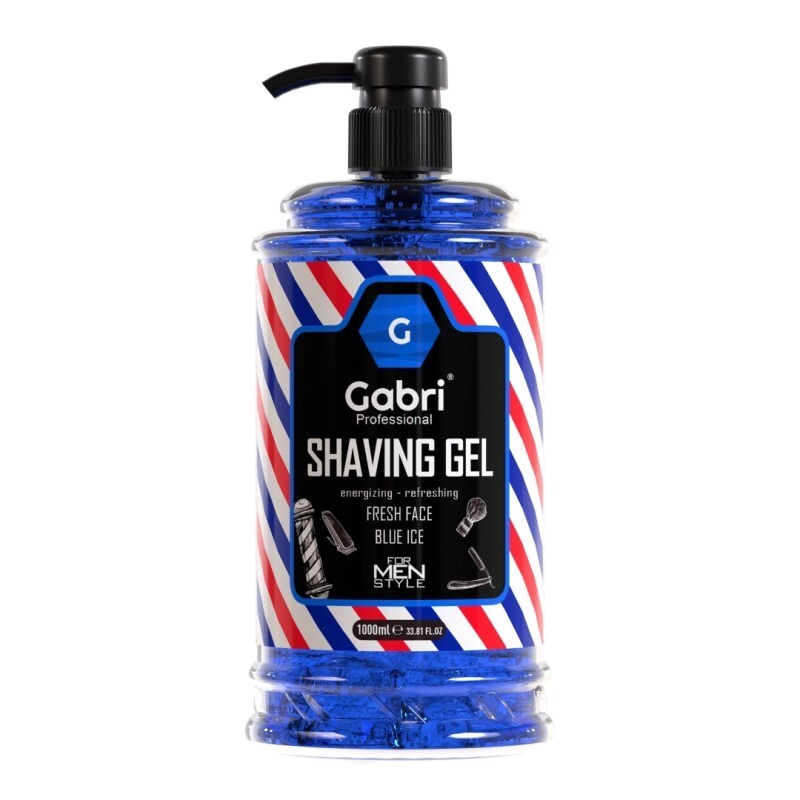 Gabri Professional Gel da barba Fresh Face Blue Ice 1000ml