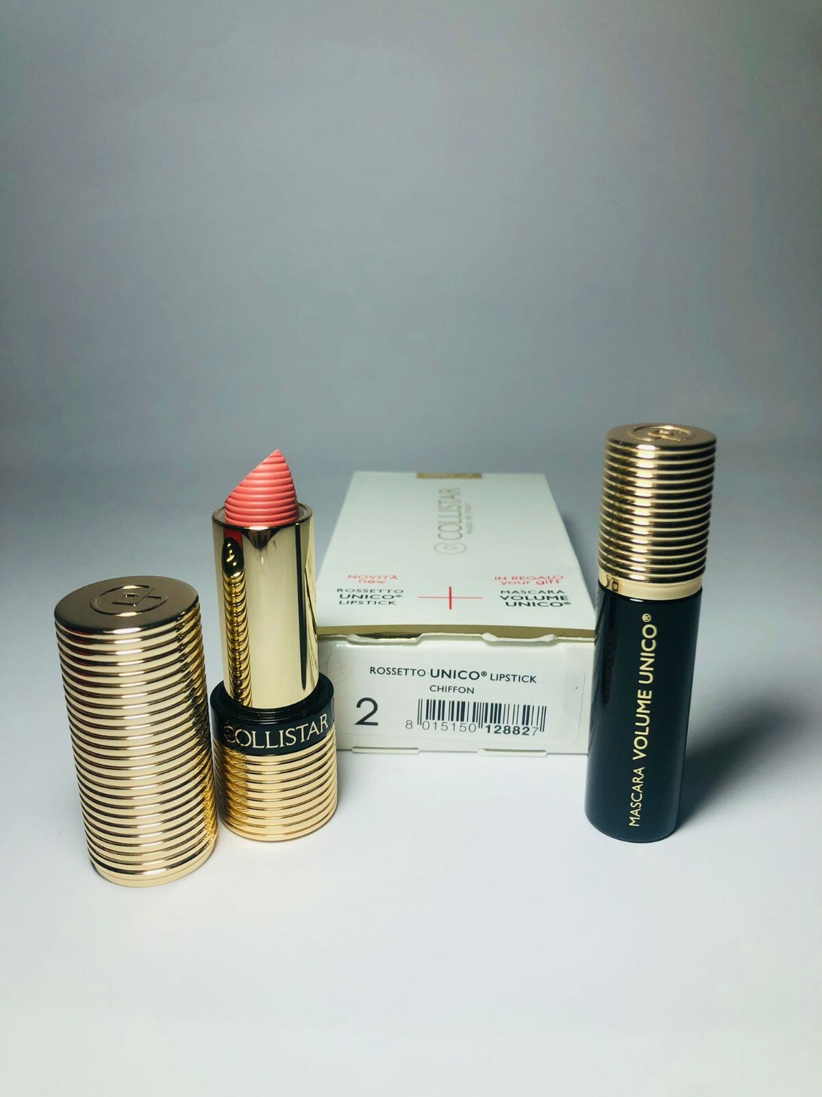 COLLISTAR - ROSSETTO UNICO N° 2 CHIFFON  + MASCARA VOLUME UNICO NERO