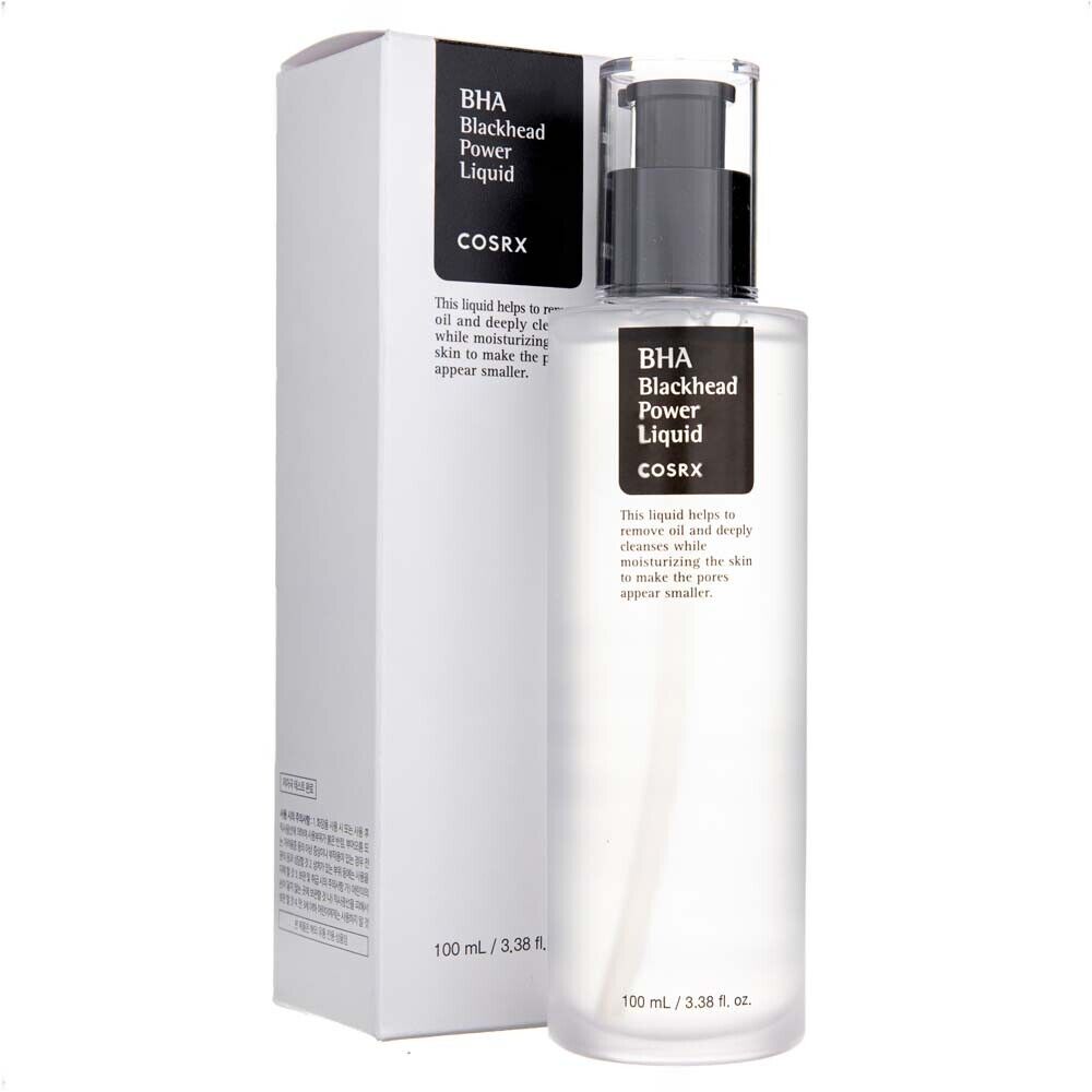 COSRX BHA Blackhead Power Liquid Anti punti neri con acido naturale BHA, 100 ml