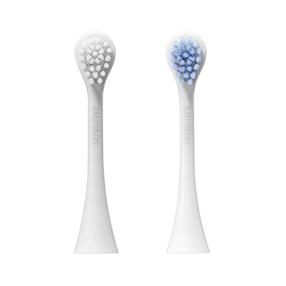 Curaprox Hydrosonic - Sensitive Duo Testine per Spazzolino, 2 testine
