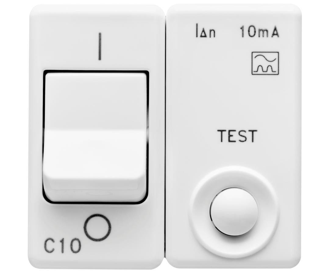 INTERRUTTORE AUTOMATICO MAGNETOTERMICO DIFFERENZIALE - 230V ac - CLASSE A - 1P+N