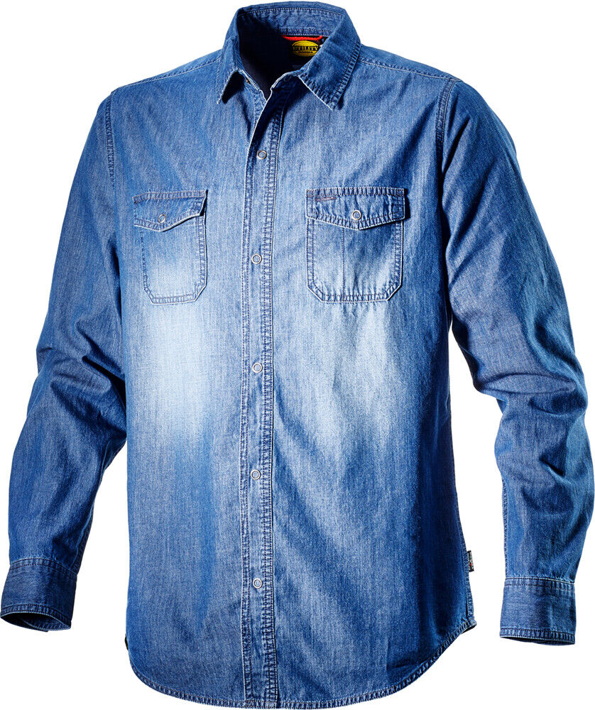 CAMICIA DENIM BLUE WASHING   M
