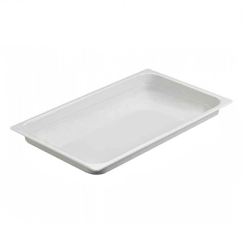 Vassoio Ambra Bianco in Melamina 41,5x28x2 cm per Base Asia Leone