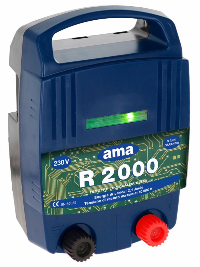 Elettrificatore per recinti Ama R2000 da 230V