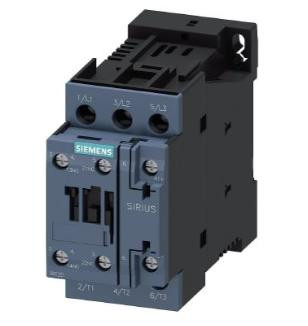 CONTATTORE DI POTENZA AC-3 32 A, 15 kW / 400 V 1 NO + 1 NC, DC 24 V a 3 poli G