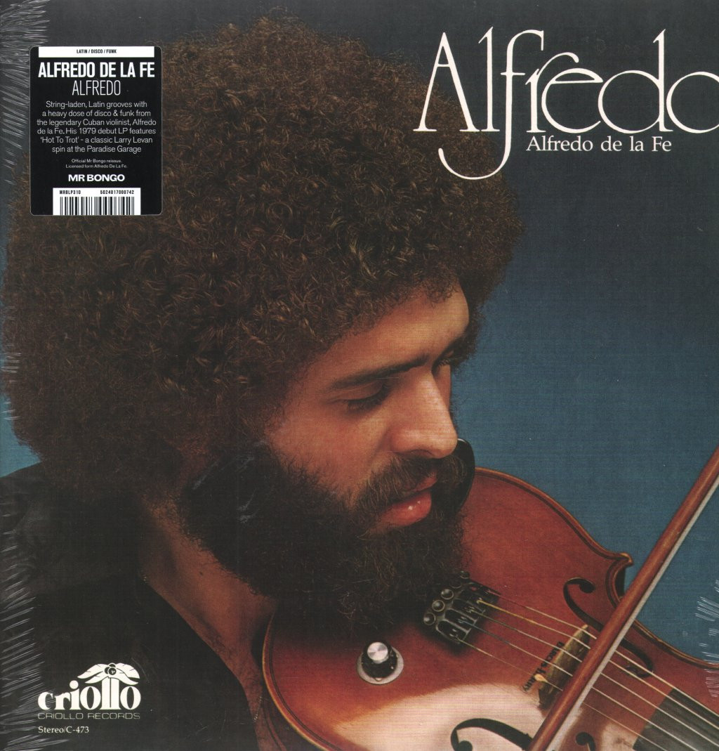 ALFREDO DE LA FE ALFREDO LP VINYL Official Mr. Bongo Reissue (MRBLP310) EUROPE M