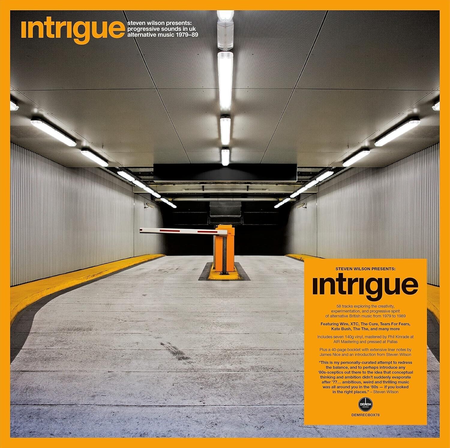 steven wilson presents: intrigue - progressive sounds in uk alternative music 19