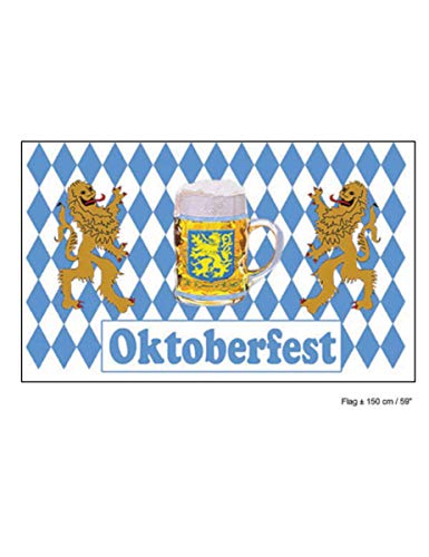 Espa Bandiera Oktoberfest 40 X 60 Cm - Blu - Taglia Unica