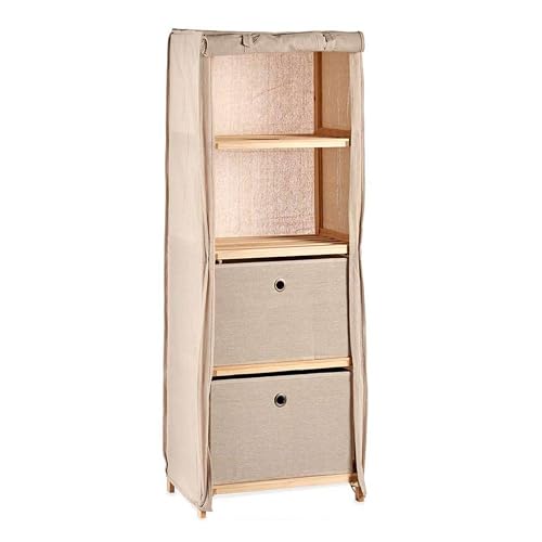 San Ignacio Scaffalatura Tessuto 2 Cassetti Naturale Collezione Kipit