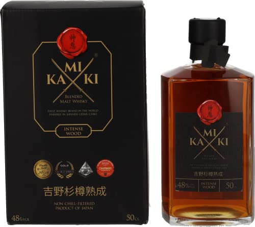 Kamiki Intense Wood Blended Malt Whisky 48% Vol. 0,5L In Giftbox