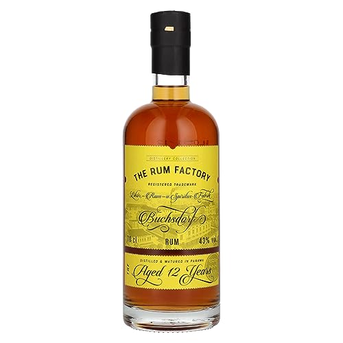The Rum Factory 12 Years Old Rum 43% Vol. 0,7L