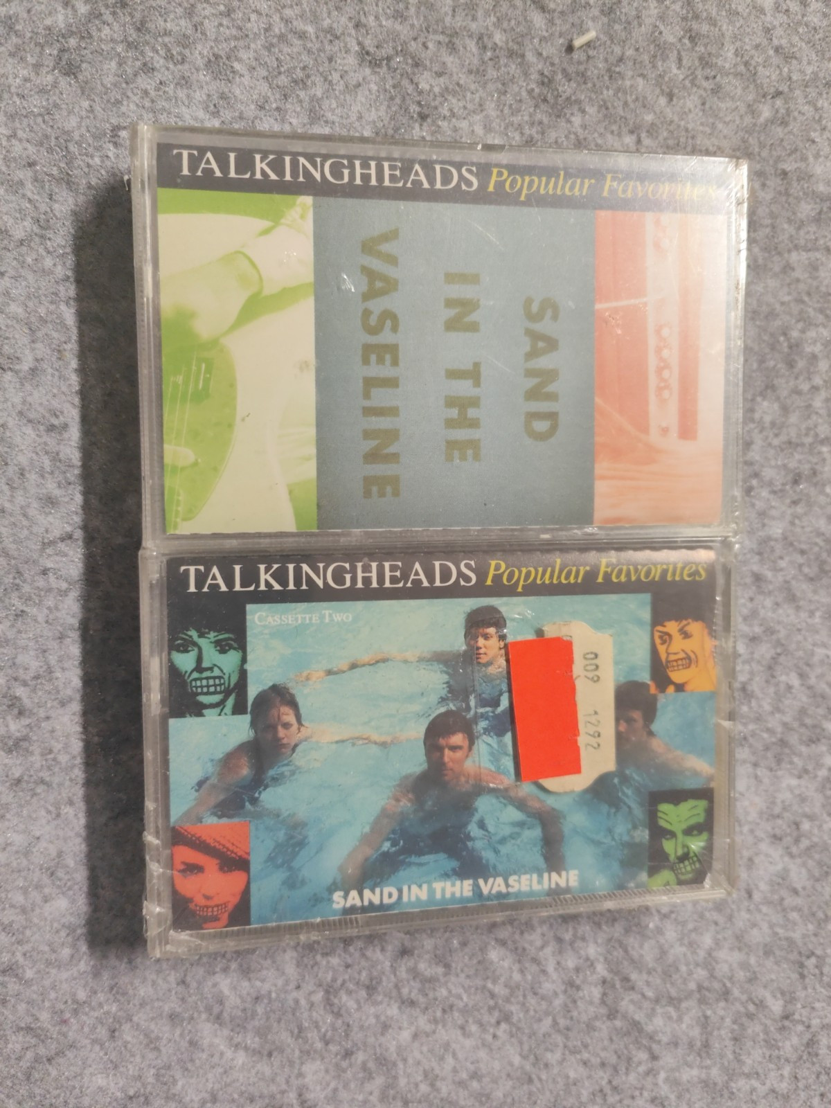 Talking Heads 2x ‎‎MC7 Sand In The Vaseline / ‎EMI Sigillata !! 0077778046646