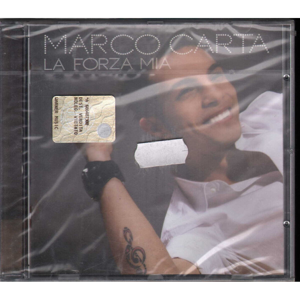 Marco Carta CD La Forza Mia / Atlantic 5051865319122 Sigillato