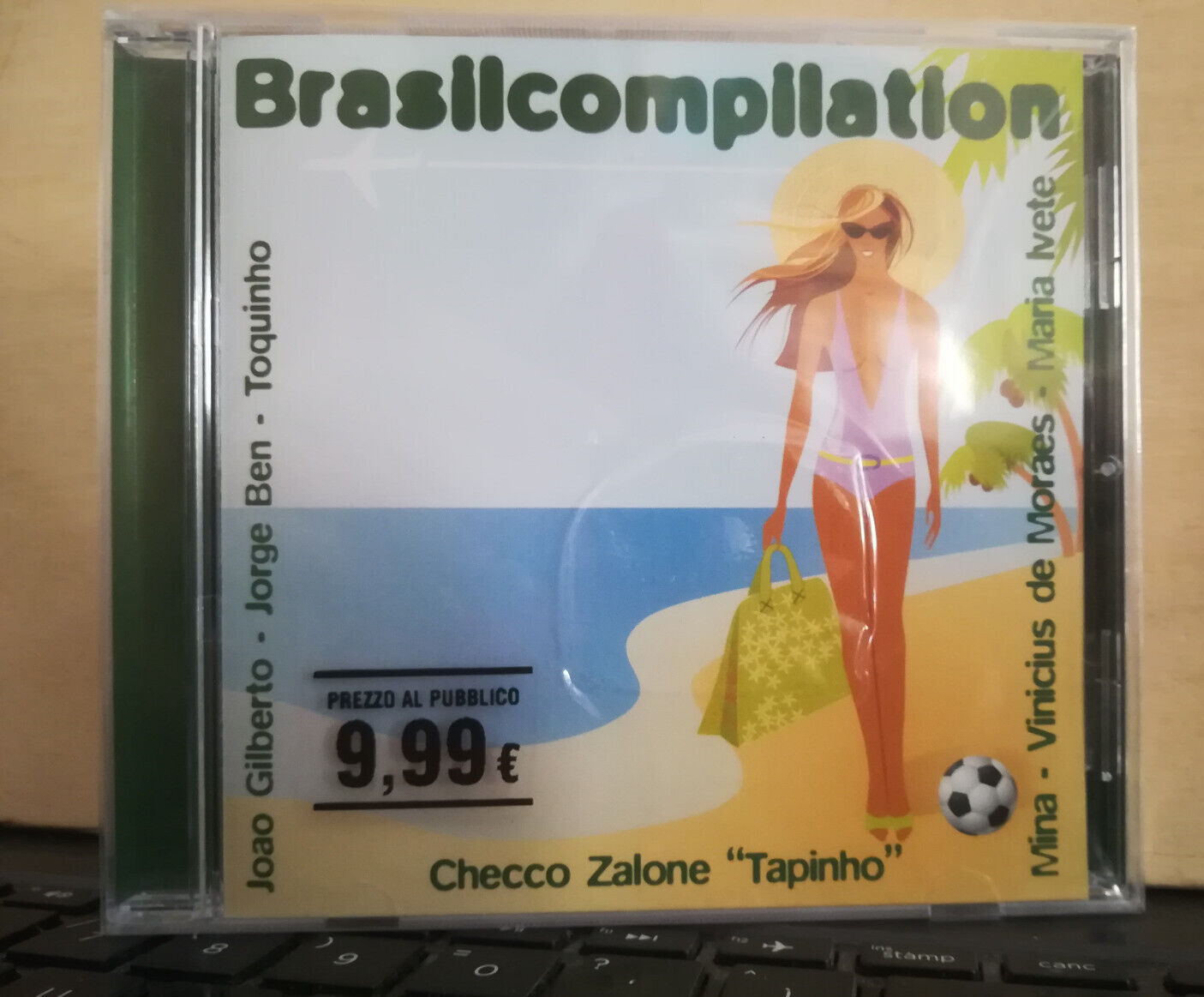 BRASILCOMPILATION CD SIGILLATO C.ZALONE MINA TOQUINHO DE SOUZA GILBERTO J.BEN