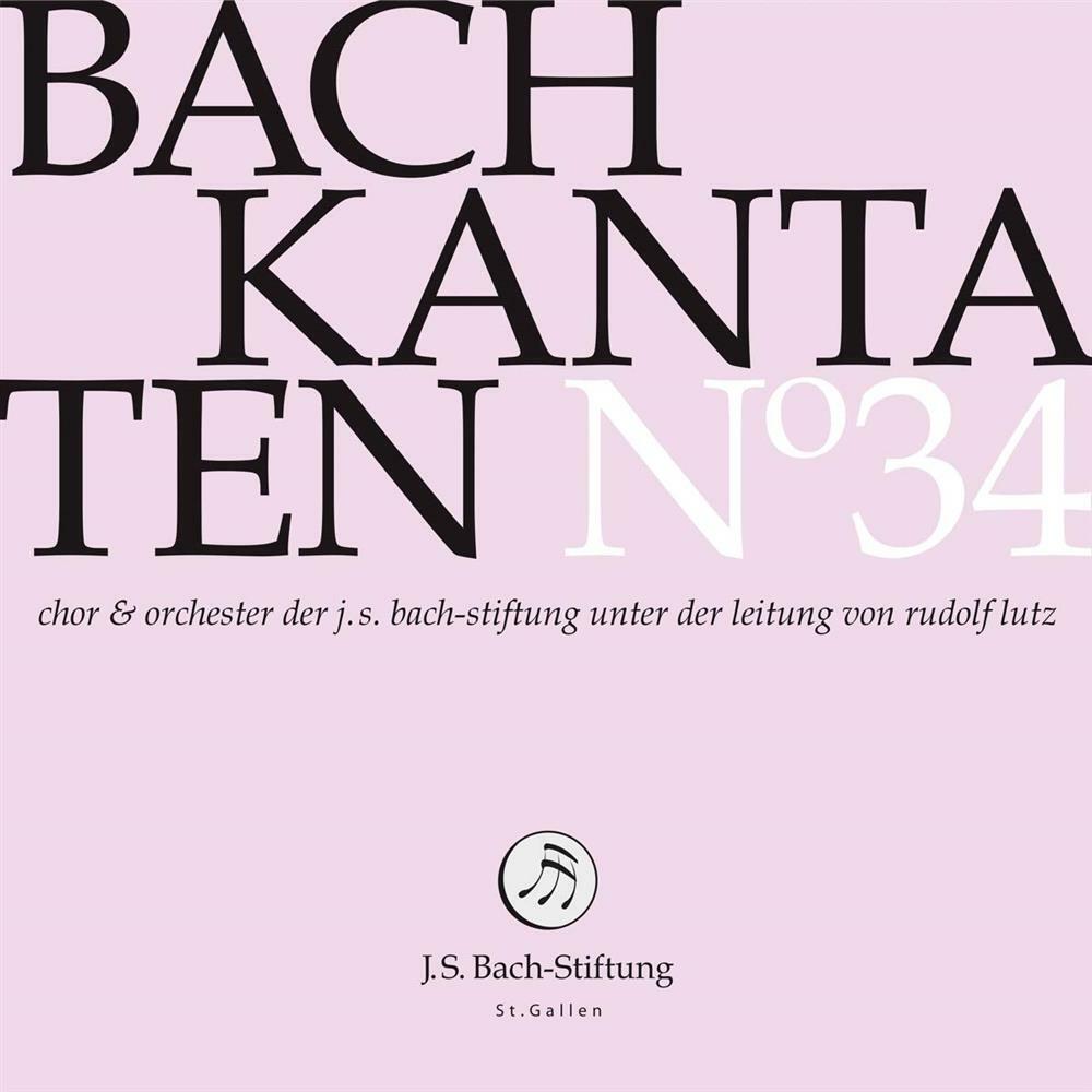 Johann Sebastian Bach - Kantaten No.34 - AA.VV. (Audio Cd)