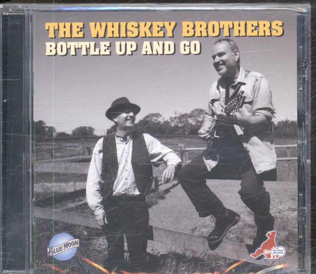 Whiskey Brothers Bottle Up And Go CD UK Big Bear 2015 CD. Sigillato BEARCD54