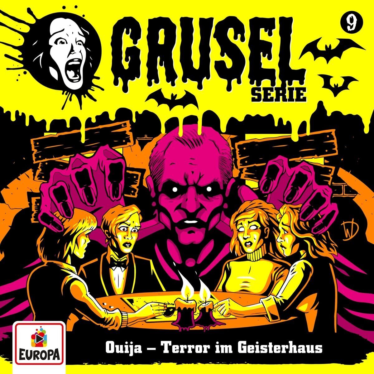 Gruselserie Folge 9: Ouija-Terror im Geisterhaus (Vinyl LP)