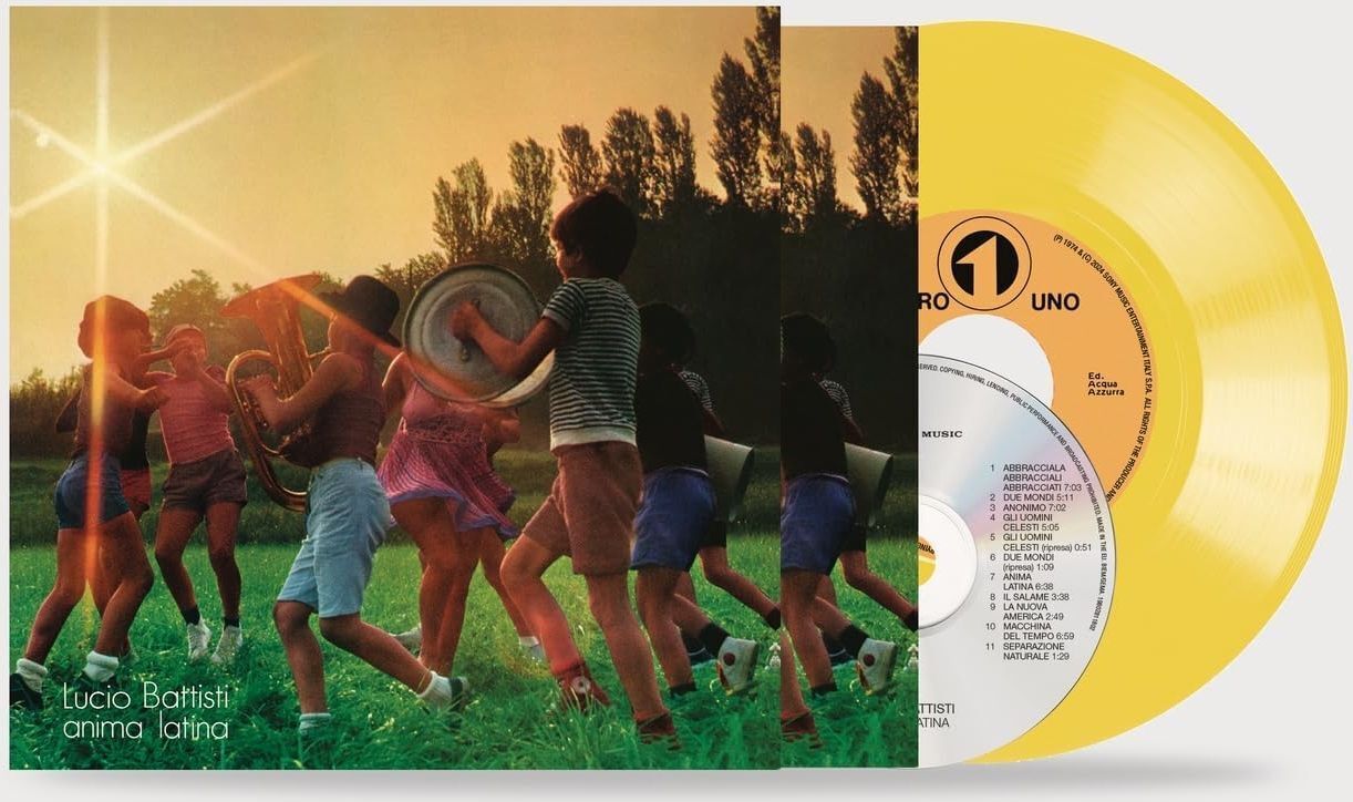 7849756 Audio Cd Lucio Battisti - Anima Latina (Yellow Vinyl) (Cd + 7")