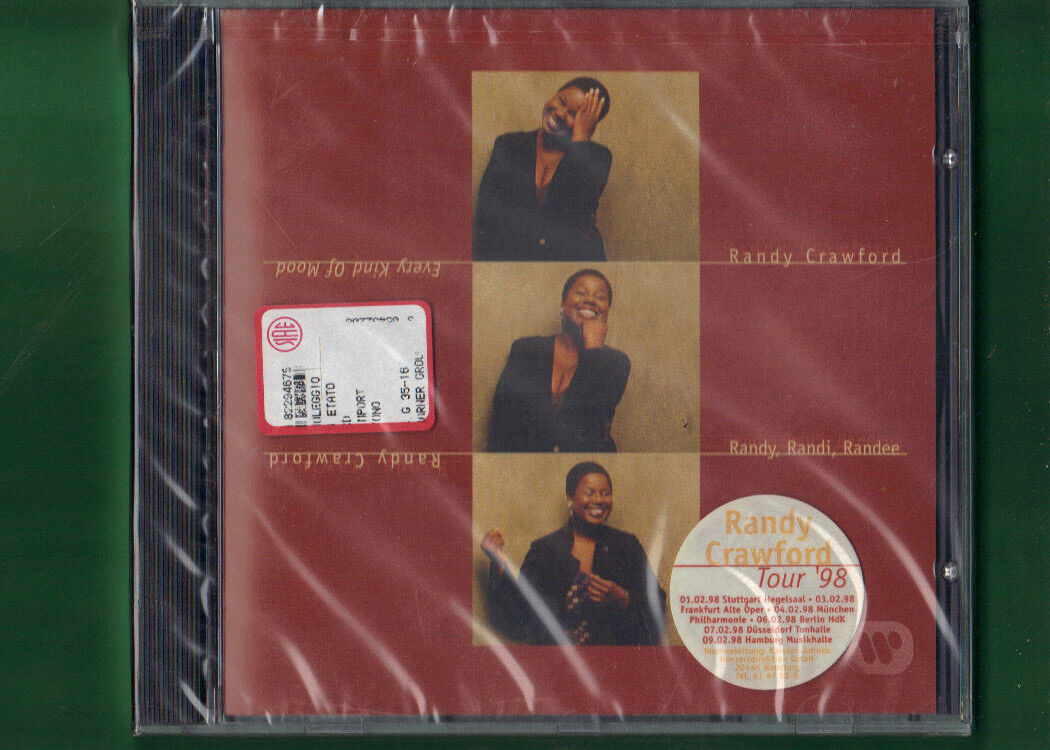 RANDY CRAWFORD - EVERY KIND OF MOOD RANDY RANDI RANDEE CD NUOVO SIGILLATO