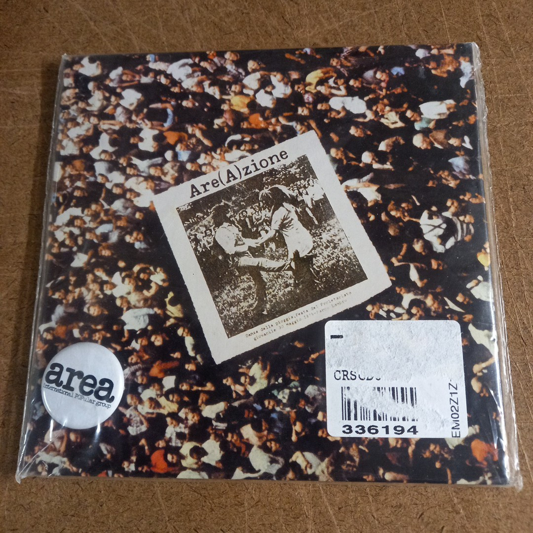 Area , Are(A)zione  ( CD , Paper Sleeve + Spilla )