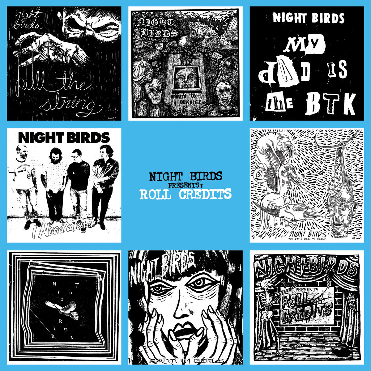 Night Birds Roll Credits (CD) Album