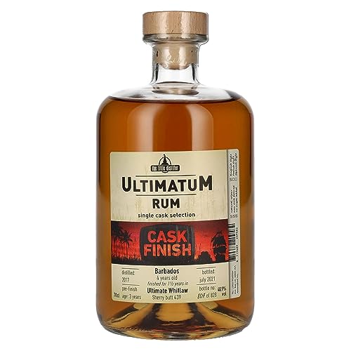 Ultimatum Rum 4 Years Old Cask Finish Barbados 48,9% Vol. 0,7L