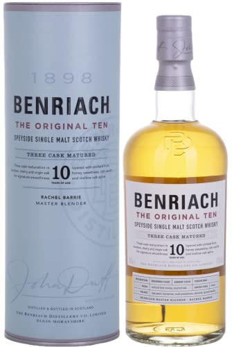 Benriach The Original Ten Single Malt Three Cask Matured 43% Vol. 0,7L In Giftbox