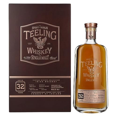 Teeling Whiskey 32 Years Old Vintage Reserve Collection 46% Vol. 0,7L In Holzkiste