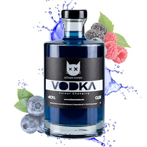 Böser Kater Wildberry Colour Changing Vodka 40% Vol. 0,5L