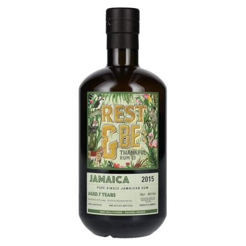 Rest & Be Thankful Jamaica 7 Years Old Pure Single Jamaican Rum 2015#2 46% Vol. 0,7L