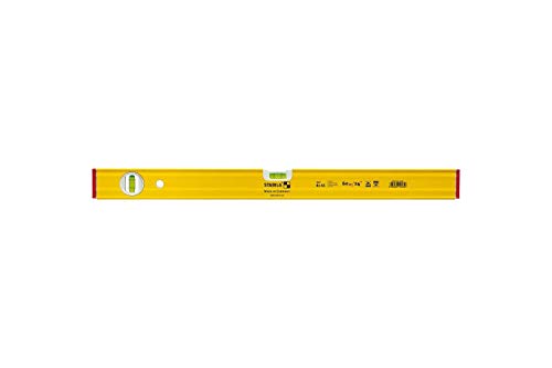 Livella Livello Per Muratore Stabila Cm. 50 Alluminio 2 Bolle Modello 80 As