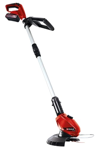 Einhell Tagliabordi A Batteria Ge-Ct 18 Li (1X 2,5 Ah) Power X-Change (18 V, Testata Motore Girevole + Inclinabile, Protez. Flowerguard, Incl. 20 Lame