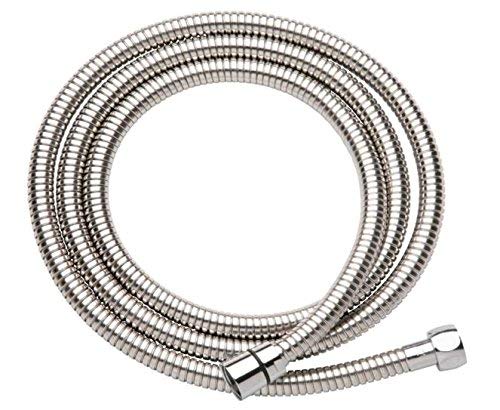 Tubo Per Bagno – Doccia -Flexo Doccia Rinforzato Acciaio Inox Estensibile 1,75 – 2,20 M