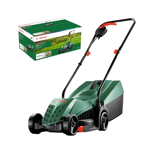 Bosch Rasaerba A Filo Easyrotak 32-205 (Motore Da 1.200 W, Larghezza Di Taglio: 32 Cm, Cesto Raccoglierba Da 31 L, Ideale Per Giardini Di Piccole Dime