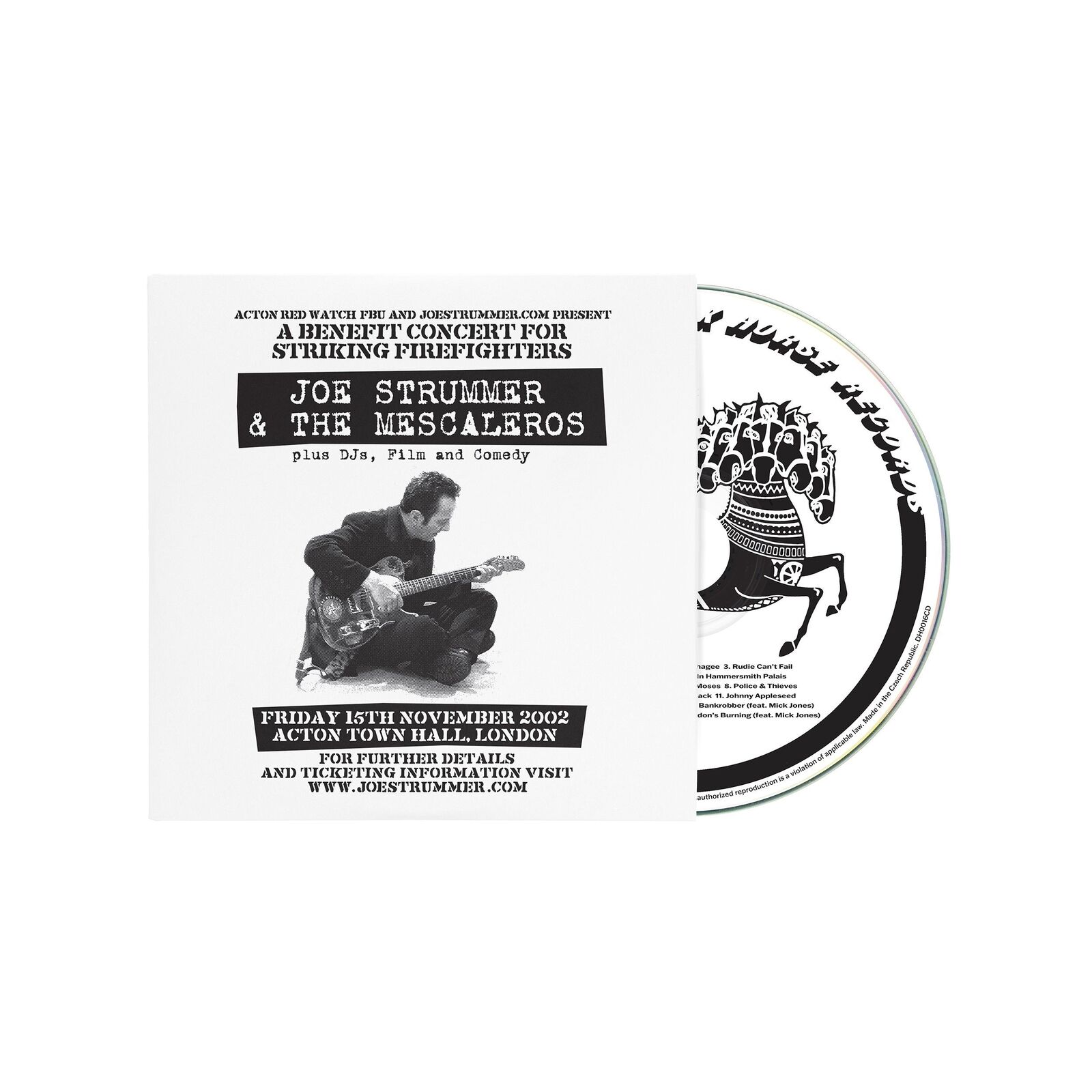 Joe Strummer and the Mescaleros Live at Acton Town Hall (CD) Album