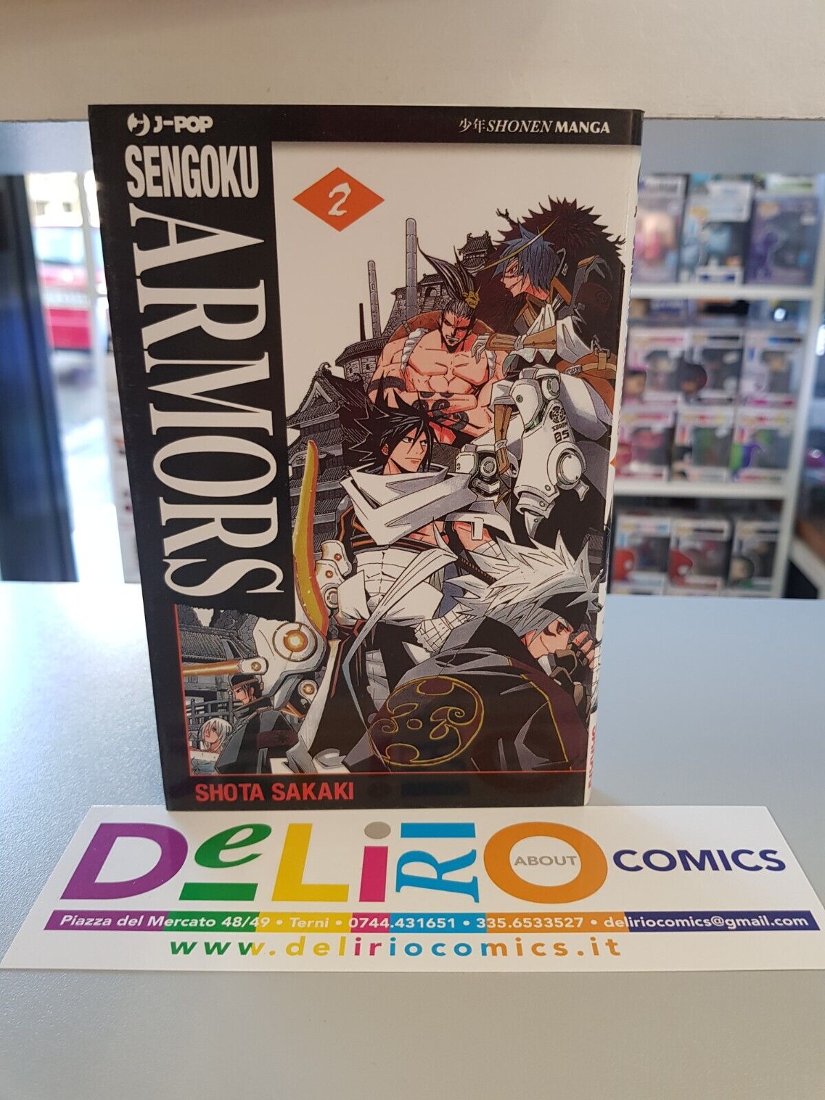 SENGOKU ARMORS N.2 Ed. J-POP SCONTO 5%