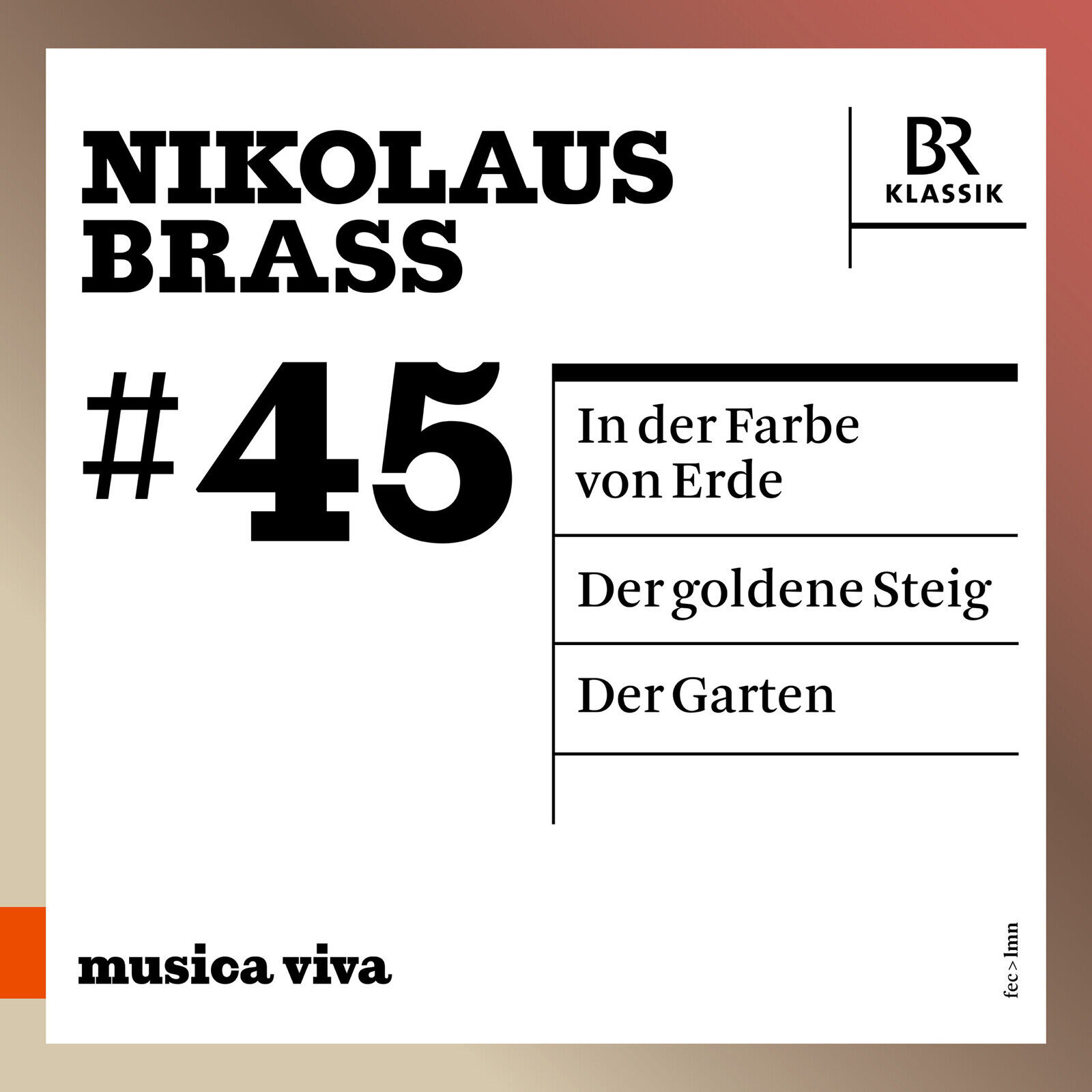 900645 Eotvos, Peter Brass: In der Farbe von Erde - der Goldene Steig - der