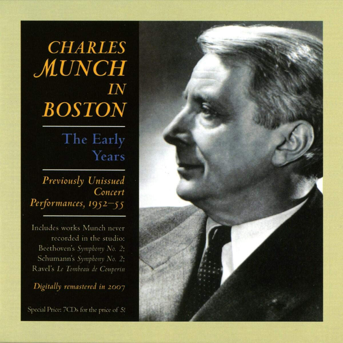 Munch, Charles Charles Munch in Boston (Boston So) (CD) Album