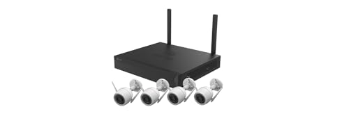 Kit Videosorveglianza Nvr Ip Wi-Fi 8 Canali + 4 Videocamere Ip Wi-Fi 4Mp – Ezviz Hkx5Sh3Cp