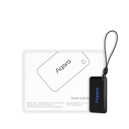 Aqara Carta Nfc Per Smart Lock U200, Scheda Di Accesso Per Serratura Porta Senza Chiave U200, 1 Confezione