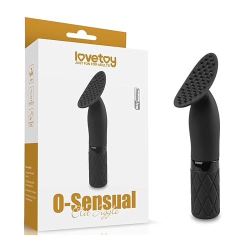 Lovetoy Estimulador O-Sensual Clit Jiggle Usb Negro