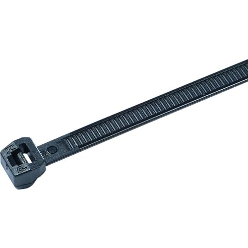 Hellermanntyton 118-00079 T18Ros-Pa66V0-Wh Fascette 100 Mm, 2,50 Mm, Colore Bianco, 100 Pezzi.