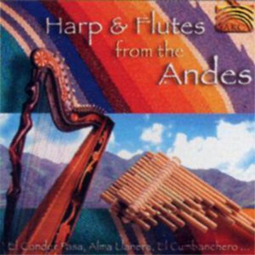 Pablo Carcamo A Harp & Flutes From The Andes: El Condor Pasa, Alma Llanera, (CD)