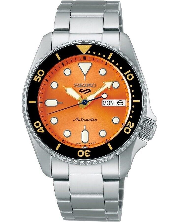 SEIKO 5 Mod. SPORTS AUTOMATIC DAY & DATE - ORANGE 13853753