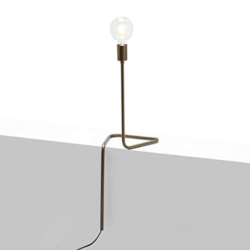 Lampara Sobremesa 22X23X76 Metal Dorado