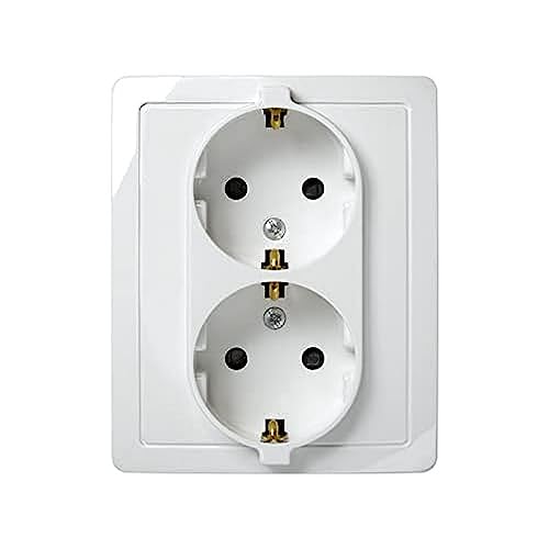 Simon F1591459030 Doppia Base Presa Bianco