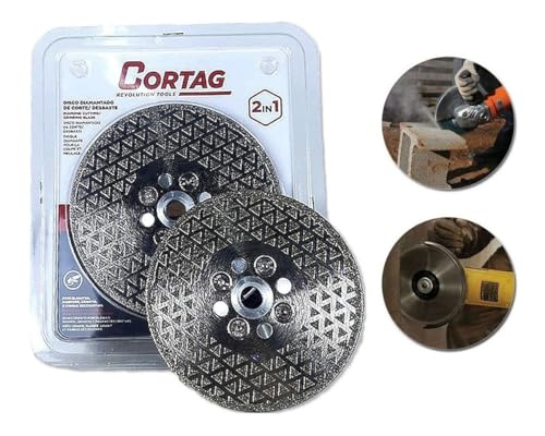 Nuevo 2024 - Discos De Diamante Corte Y Desbaste 115
