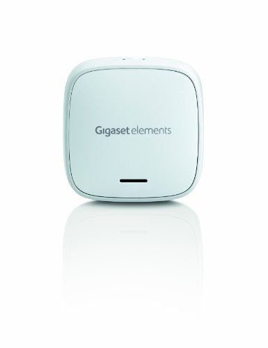 Gigaset Elements Sensore Finestra, Rileva Aperture E Inclinazioni Della Finestra Con Invio Immediato Di Notifica Sull'App, Bianco [Versione Italiana]