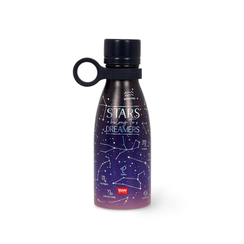 Legami Vacuum Bottle Borraccia Termica, Blu, Mini